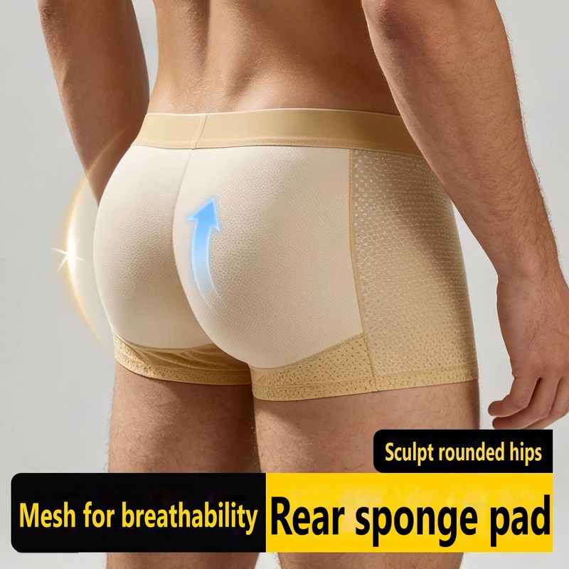 กางเกงบ็อกเซอร์ชายแบบมีฟองน้ำ  - Boxer Shorts Modal บทวิจารณ์และราคา